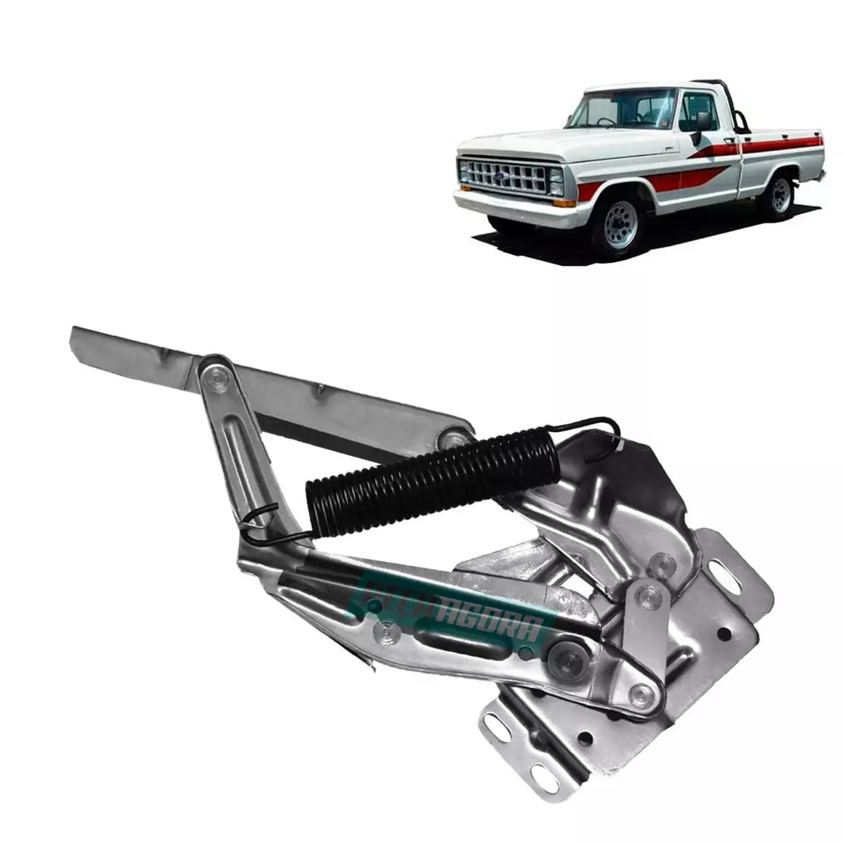 DOBRADICA CAPO DIANTEIRO DIR COM MOLA FORD F1000 F4000 ATE 1992 (90TU16800A-D523