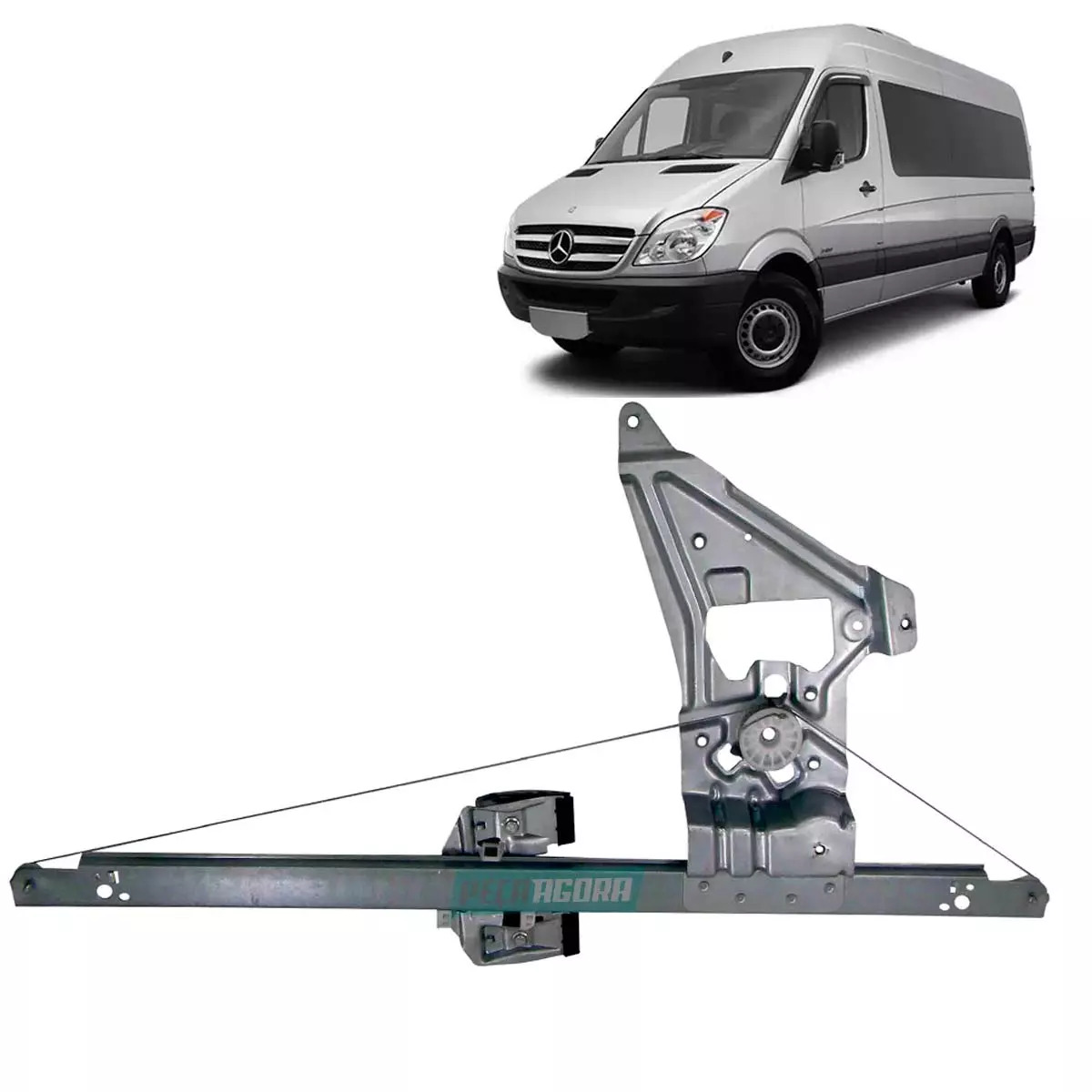 MAQUINA VIDRO ELETRICA DIR SEM MOTOR MB SPRINTER 2012 EM DIANTE (9067200046-R212