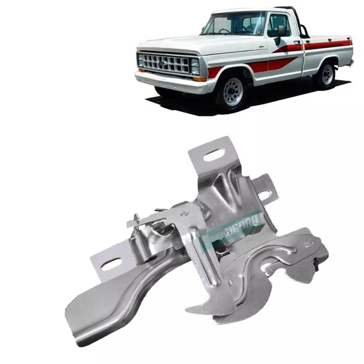 FECHADURA SUPERIOR CAPO COM CABO FORD F1000 F4000 F11000 F14000 89 A 92 (89TU167