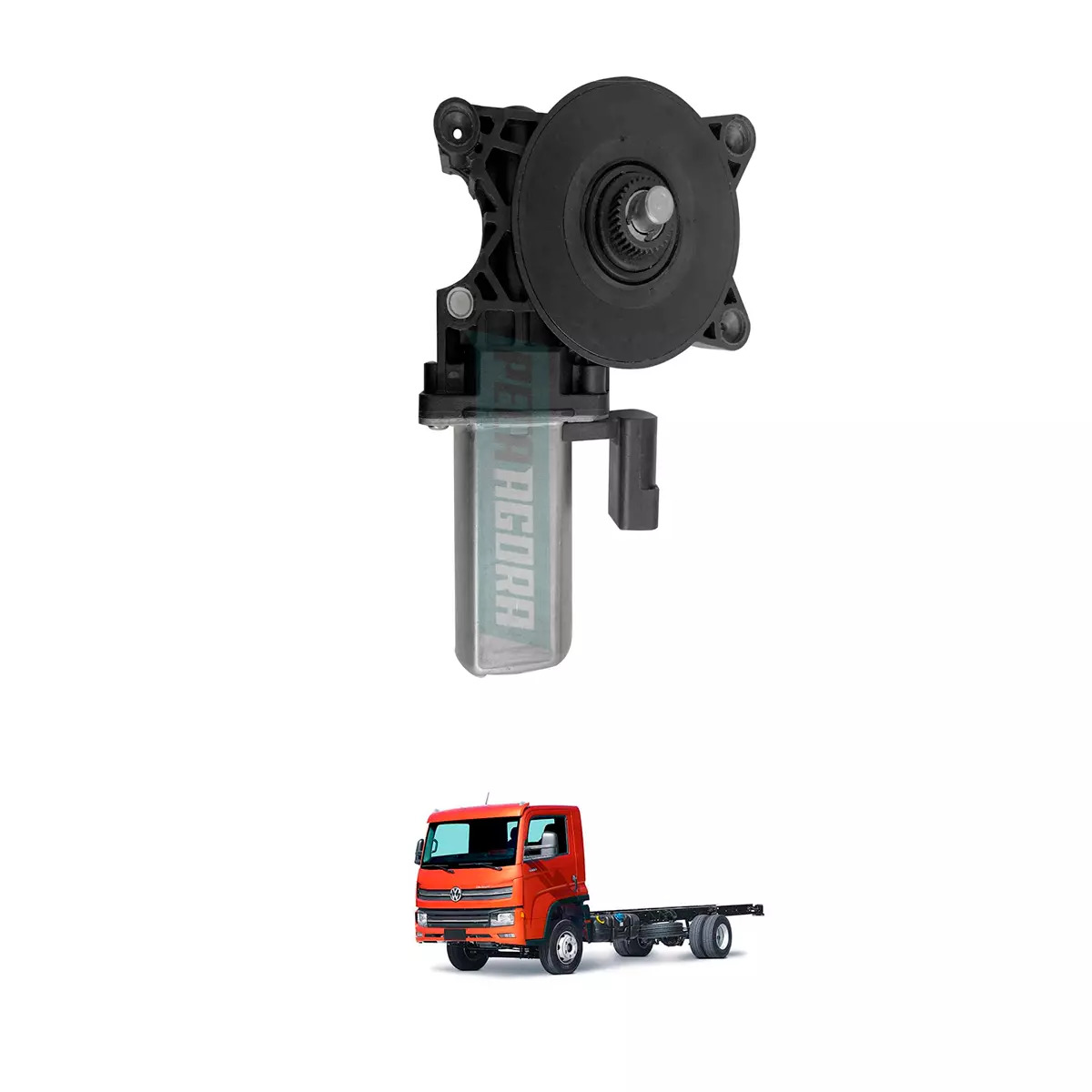 MOTOR MAQUINA VIDRO 24V VW DELIVERY 11180 13180 9170 17 EM DIANTE (V.M6707E-M670