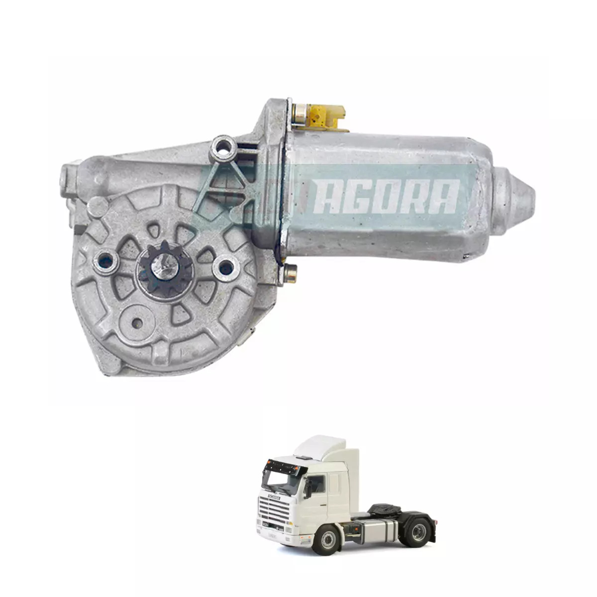 MOTOR MAQUINA VIDRO DIR 24V 10 DENTES PARA SCANIA SERIE 3 (M6703D)