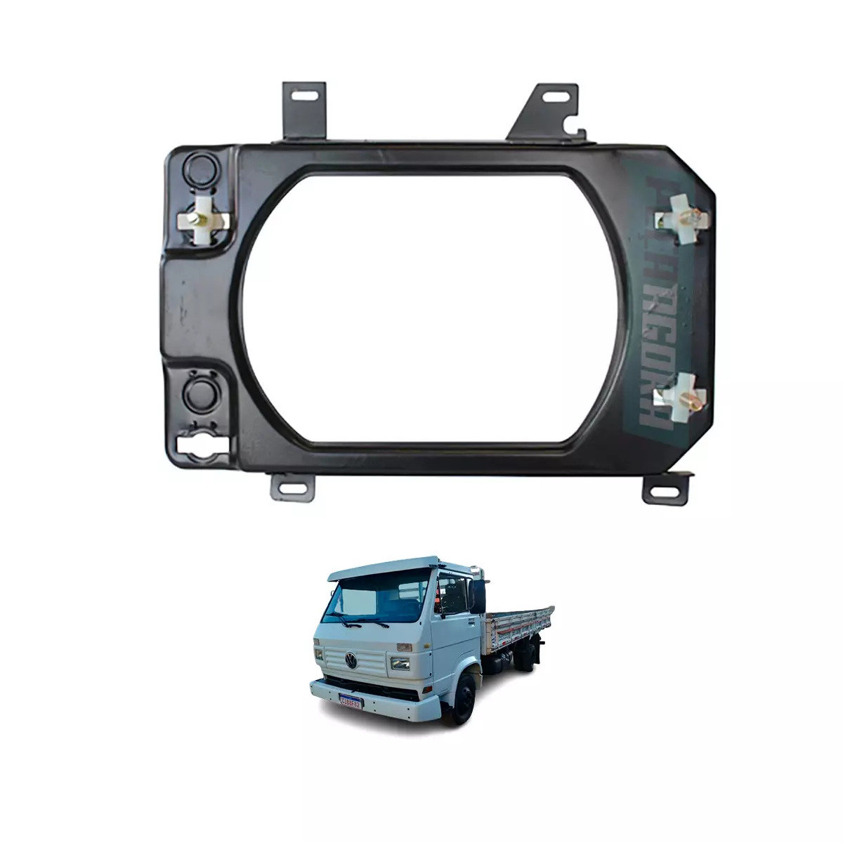 ALOJAMENTO FAROL LE VW 7100 / 7110 / 7120 / 8120 / 8150 / 8150E / 9150E ANO 2000