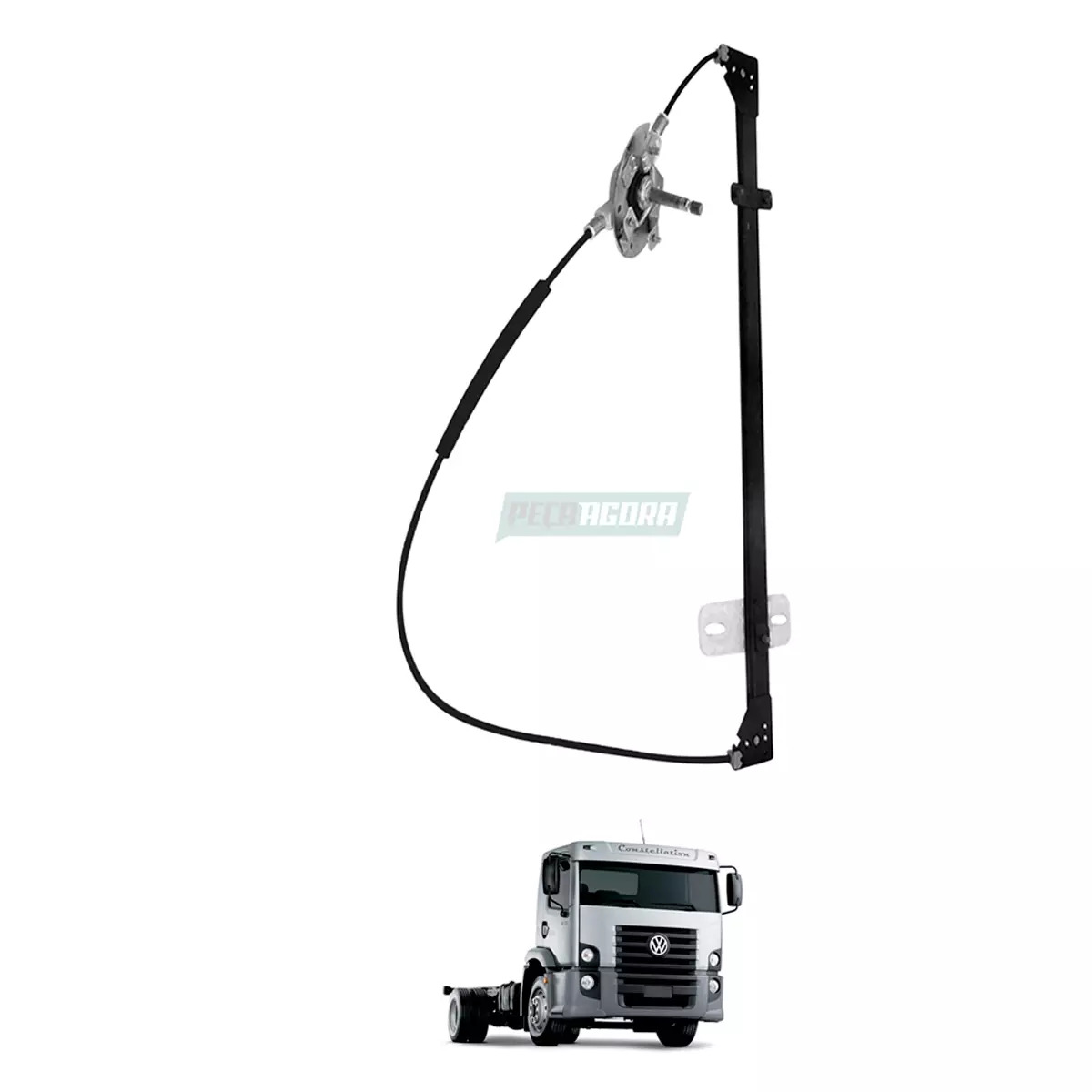 MAQUINA VIDRO MANUAL DIR VW CONSTELLATION 2006 EM DIANTE (2R2837398,)