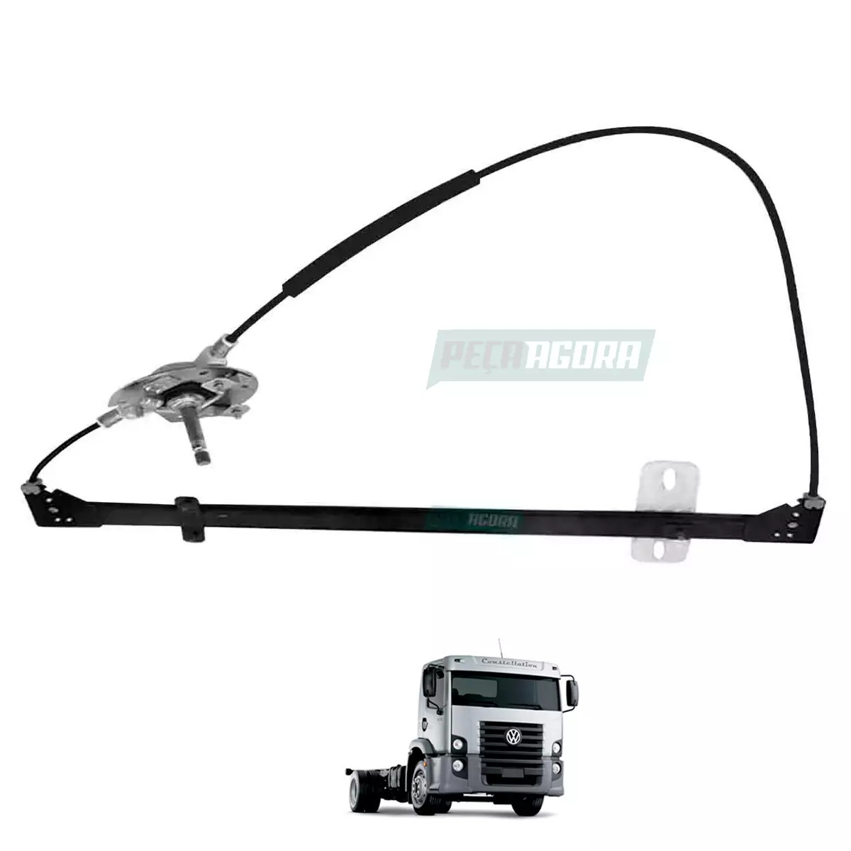 MAQUINA VIDRO MANUAL O VW CONSTELLATION 2006...  (V.2R2837397-R4188E-2R2837398-R