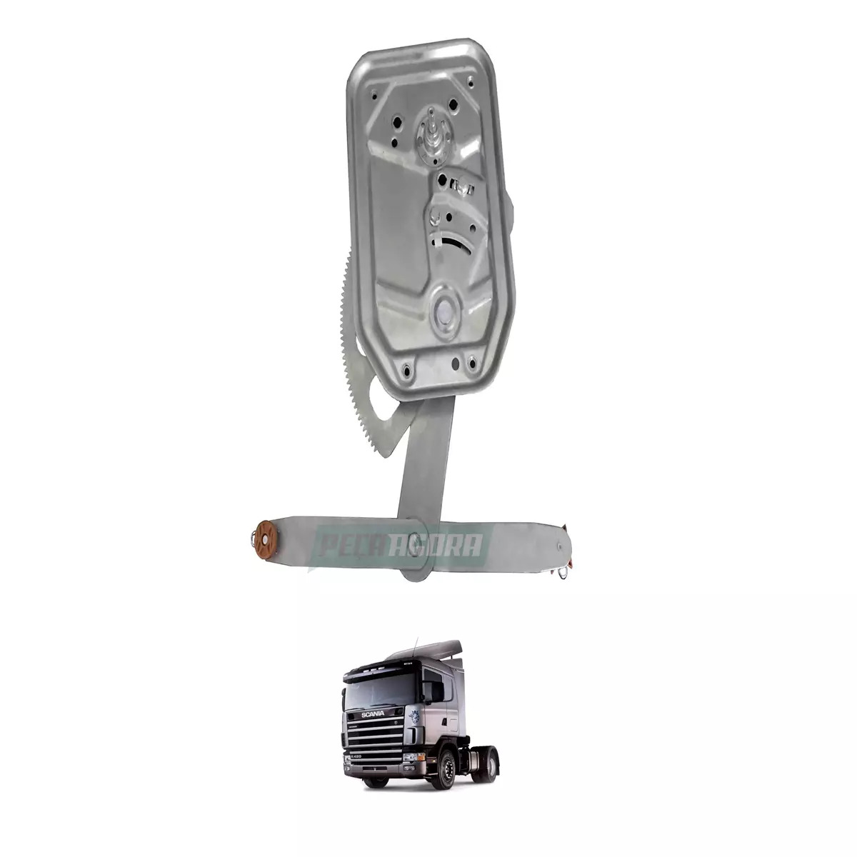 MAQUINA VIDRO DIR MANUAL PARA SCANIA SERIE 4 5 6 T R P G 98 EM DIANTE (1366848-R