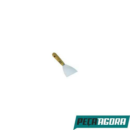 ESPATULA COMPEL DE ACO CABO DE MADEIRA 12CM (531CC)