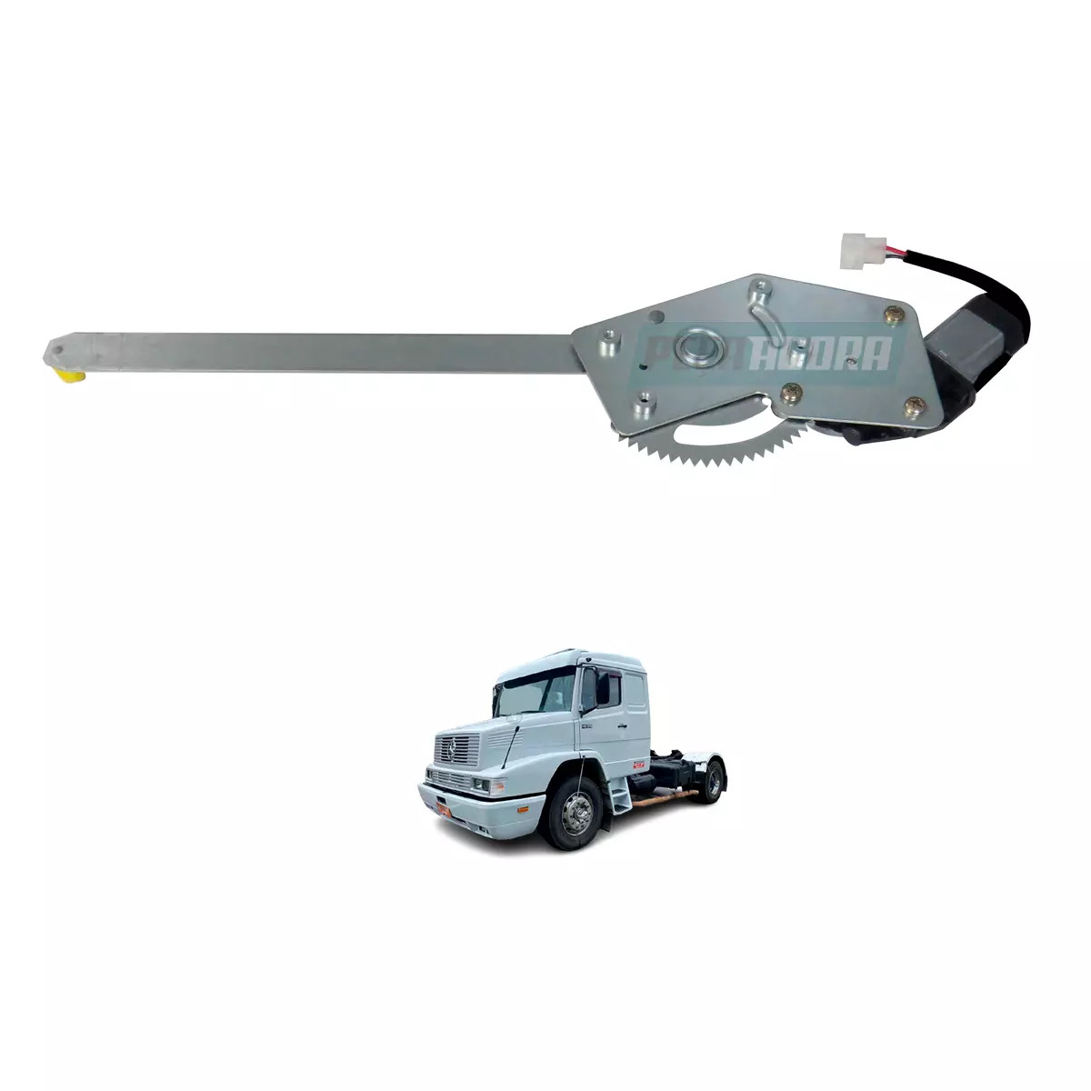 MAQUINA VIDRO ELETRICO DIR COM MOTOR 12V MB BICUDO 1935 2635 1941 1938LS ATRON 0