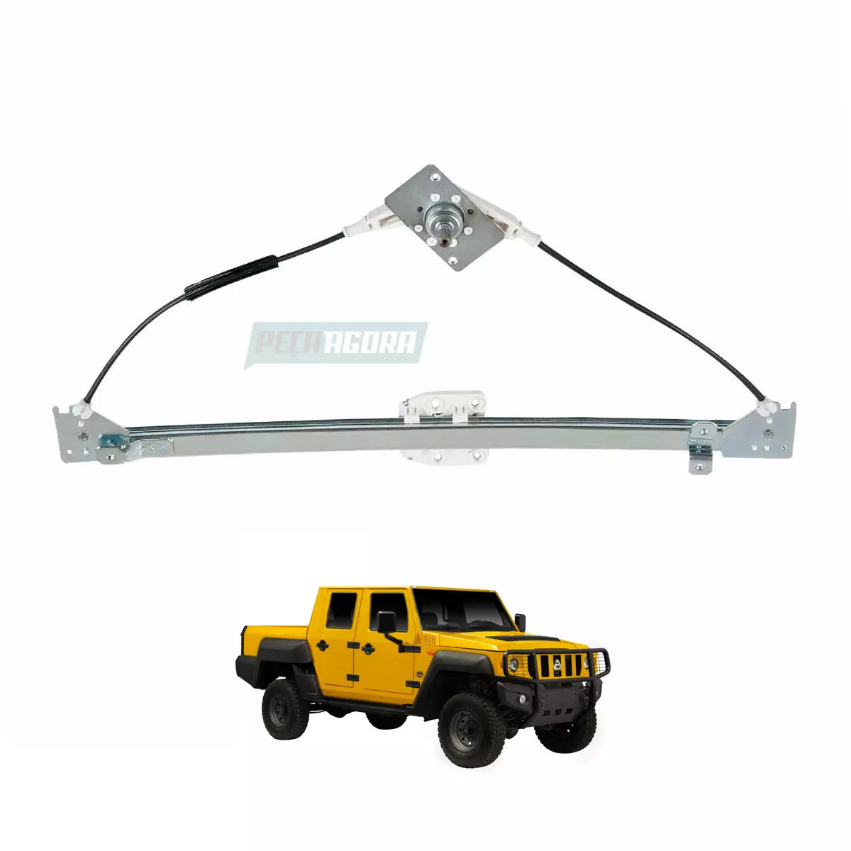 MAQUINA VIDRO ESQUERDO MANUAL AGRALE PICK-UP MARRUA (R7702E)