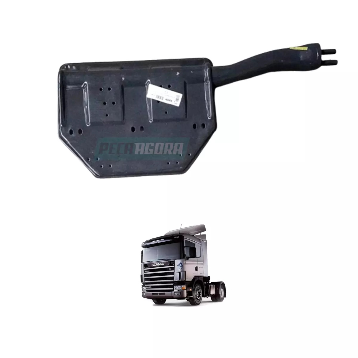 SUPORTE PARALAMA DIANTEIRO LD PARA SCANIA SERIE 4 5 TRACADO TRUCADO (1457922])