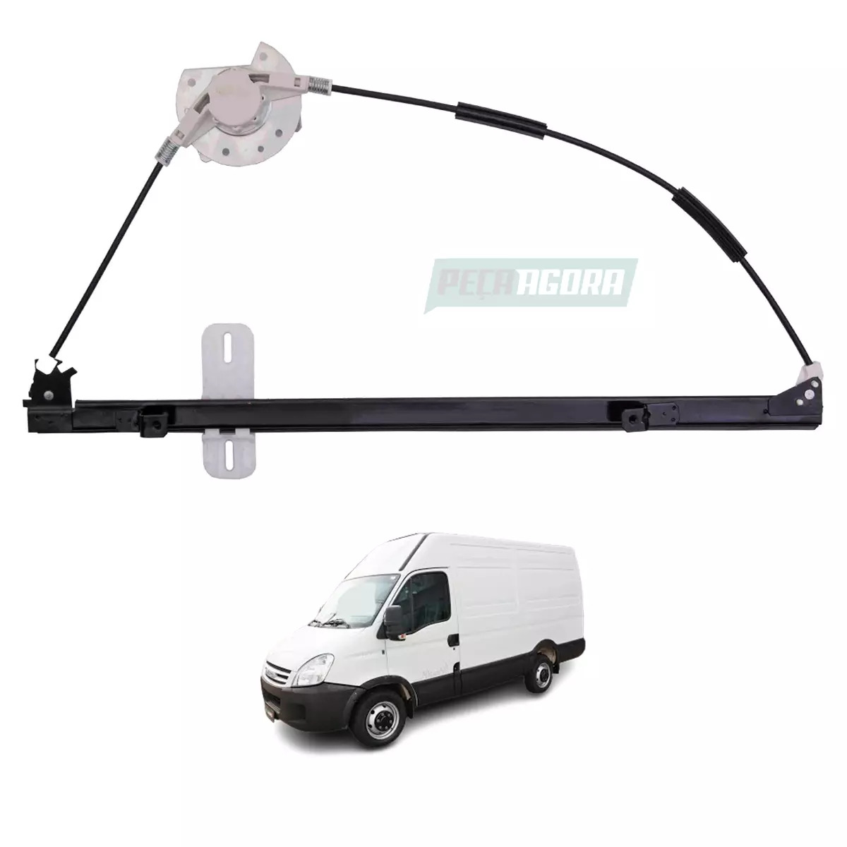 MAQUINA VIDRO ELETRICA  ESQ SEM MOTOR  DAILY 2008 EM DIANTE MASTER 2008 ATE 2013