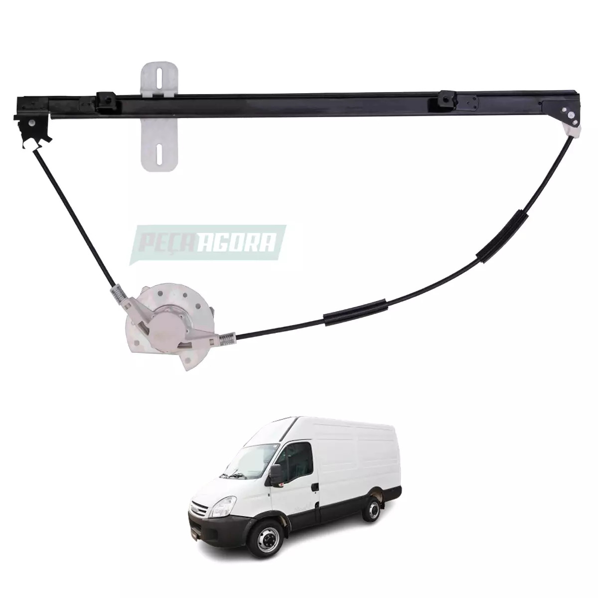 MAQUINA VIDRO ELETRICA DIR SEM MOTOR DAILY 2008 EM DIANTE MASTER 2008 ATE 2013 M