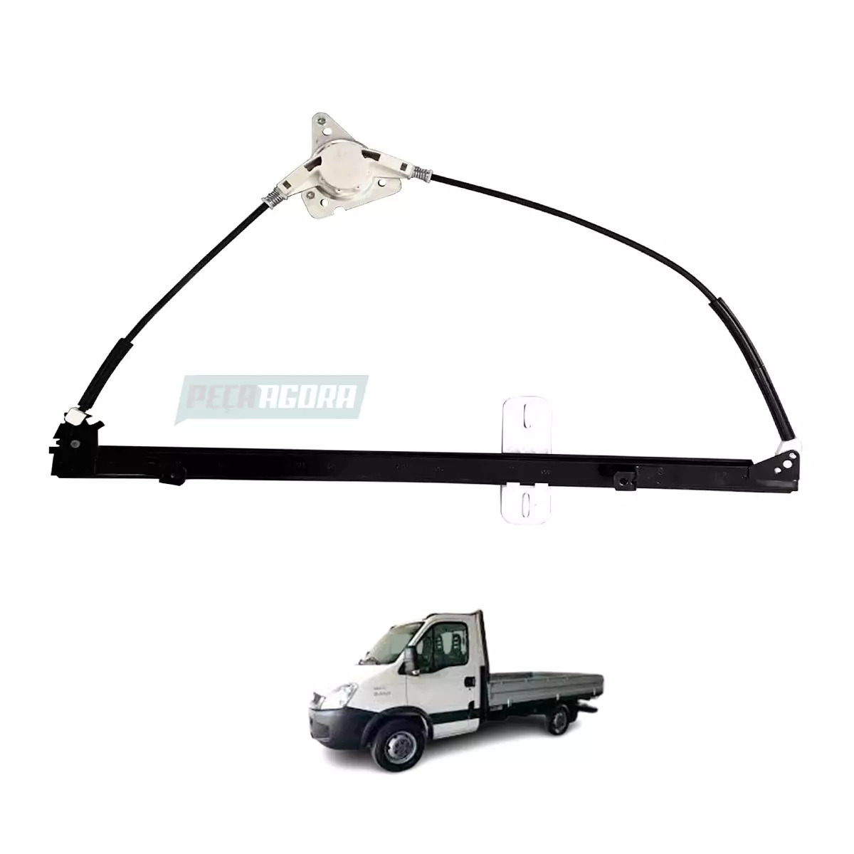 MAQUINA VIDRO ELETRICA DIR SEM MOTOR ORIGINAL DAILY 2008 EM DIANTE MASTER 2008 A