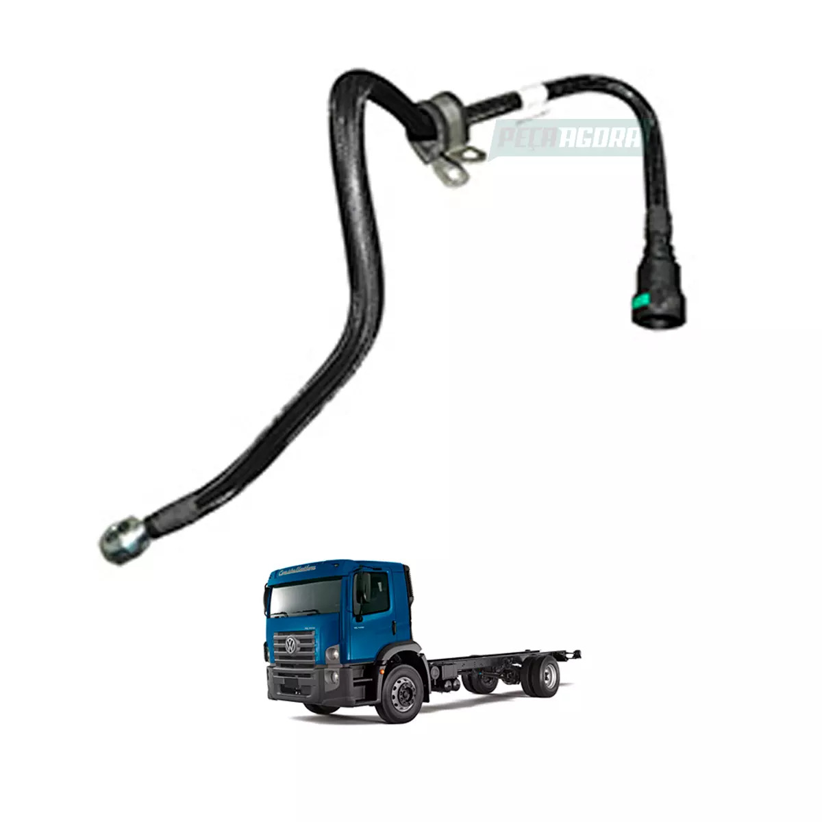 TUBO COMBUSTIVEL VW CONSTELLATION EURO V 13190 15190 17190 17230 23230 (07W12750