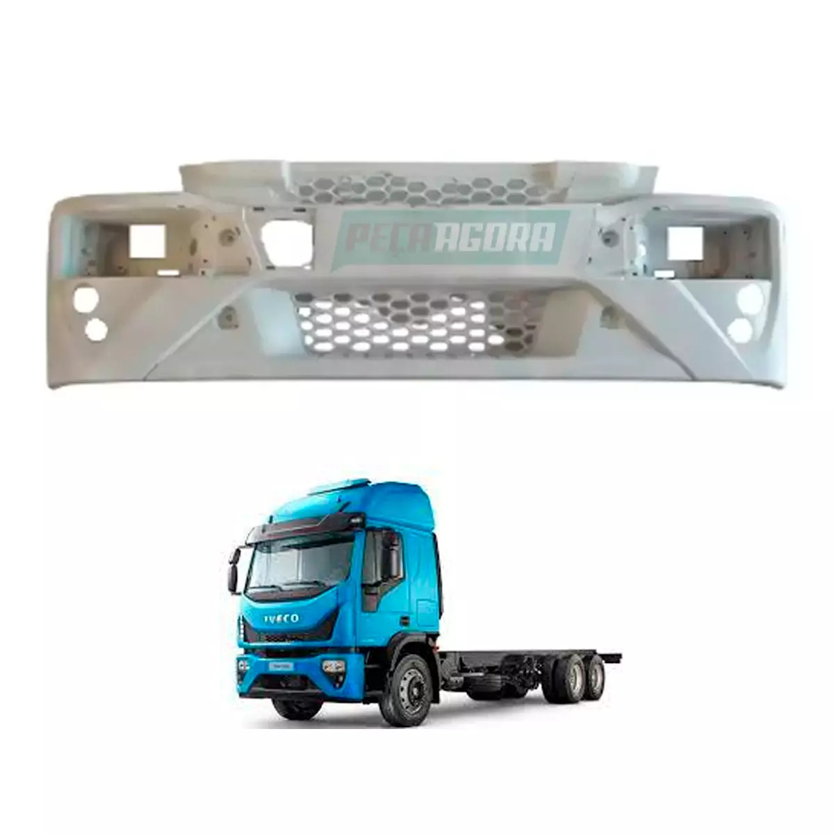 PARACHOQUE IVECO TECTOR 17300 24300 31300 - 2019... (5802029339-5802811608-58016