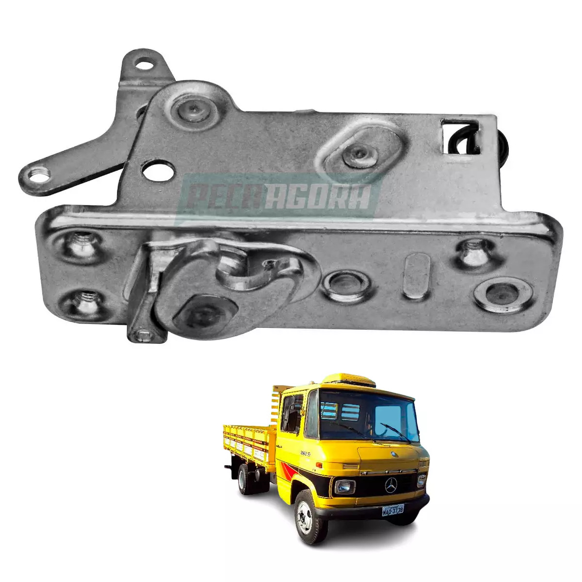 FECHADURA DA PORTA ESQUERDA MB 608 1983 A 1990 (3087207035-F2300E)