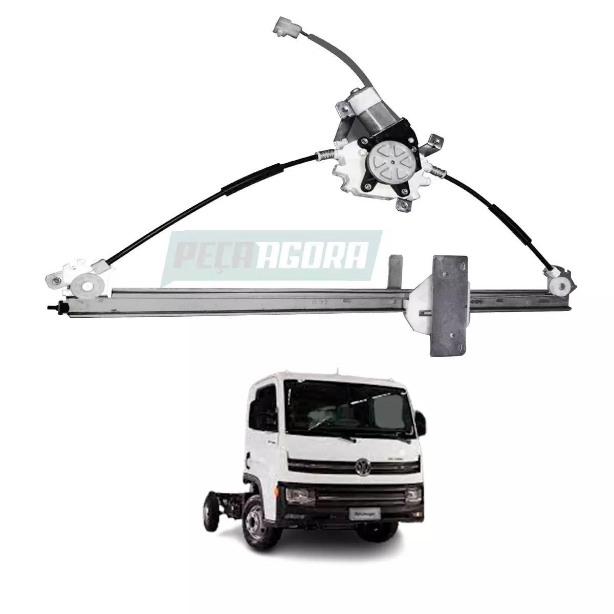 MAQUINA VIDRO ELETRICA DIR COM MOTOR 24V DELIVERY 4150 6160 DELIVERY EXPRESS 201