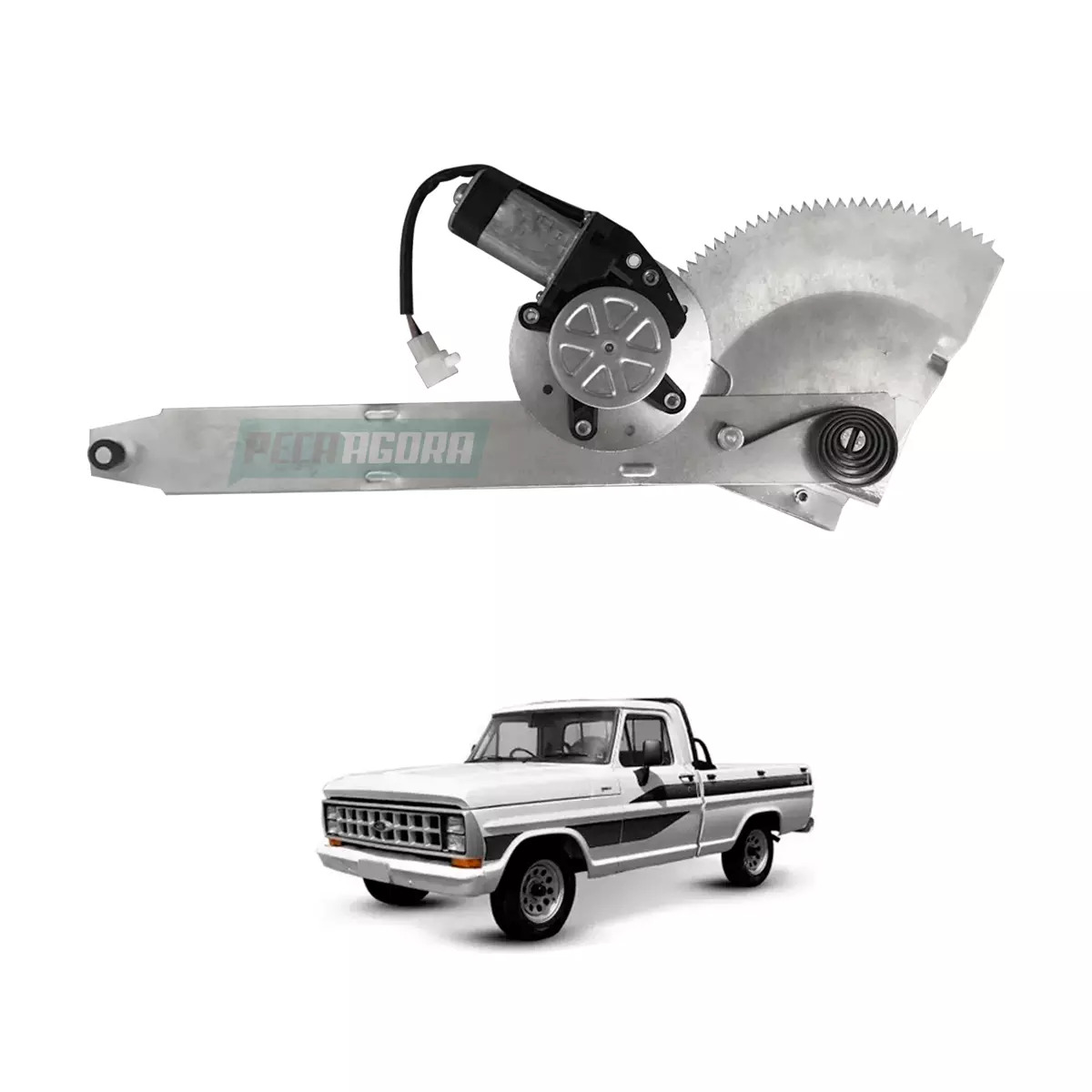 MAQUINA VIDRO ELETRICA DIR COM MOTOR 12V MABUCHI FORD F1000 79 A 91 F4000 85 A 9
