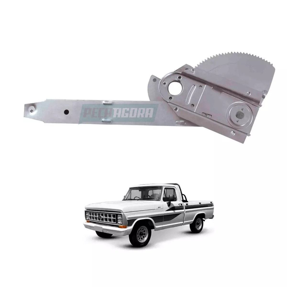 MAQUINA VIDRO ELETRICA DIR SEM MOTOR MABUCHI FORD F1000 79 A 91 F4000 85 A 91 F6