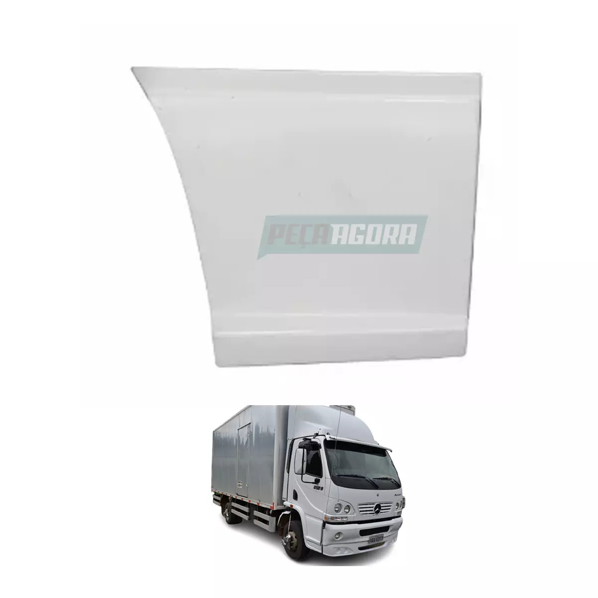 TAPA ESTRIBO DIREITO PEGA CHINELO MB ACCELO PLASTICO ABS (M301462)