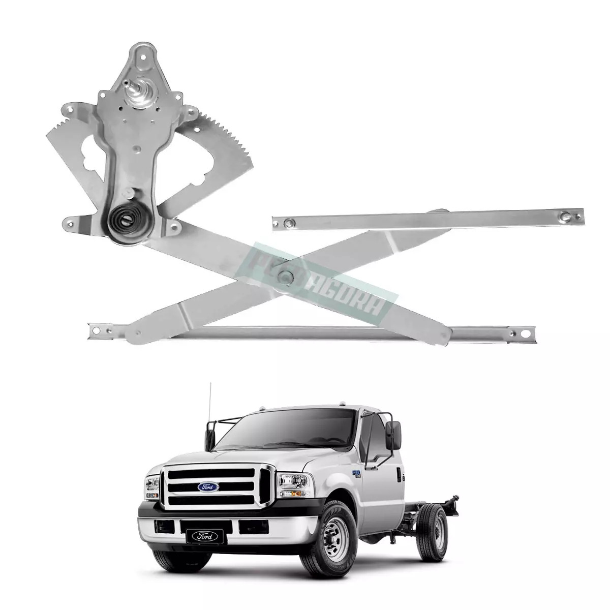 MAQUINA VIDRO MANUAL DIR TRASEIRA FORD F250 F350 F4000 ATE 2012 (8C3Z2627000A-R5