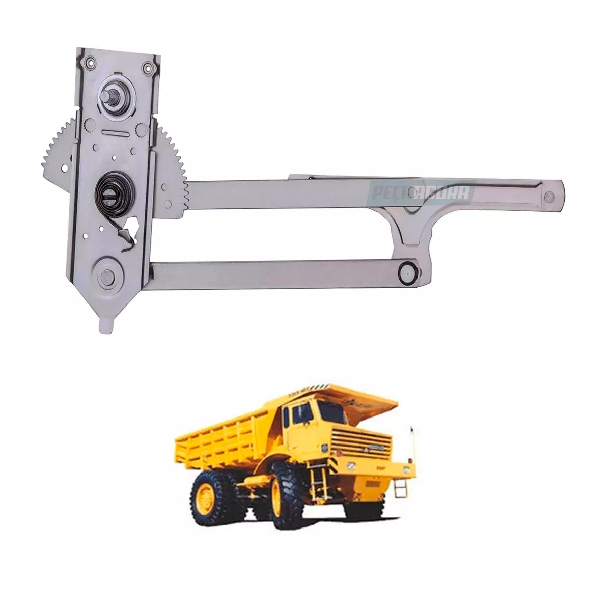 MAQUINA VIDRO MANUAL ESQ PINO QUADRADO RK424 RK424B (218000569-R2599E)