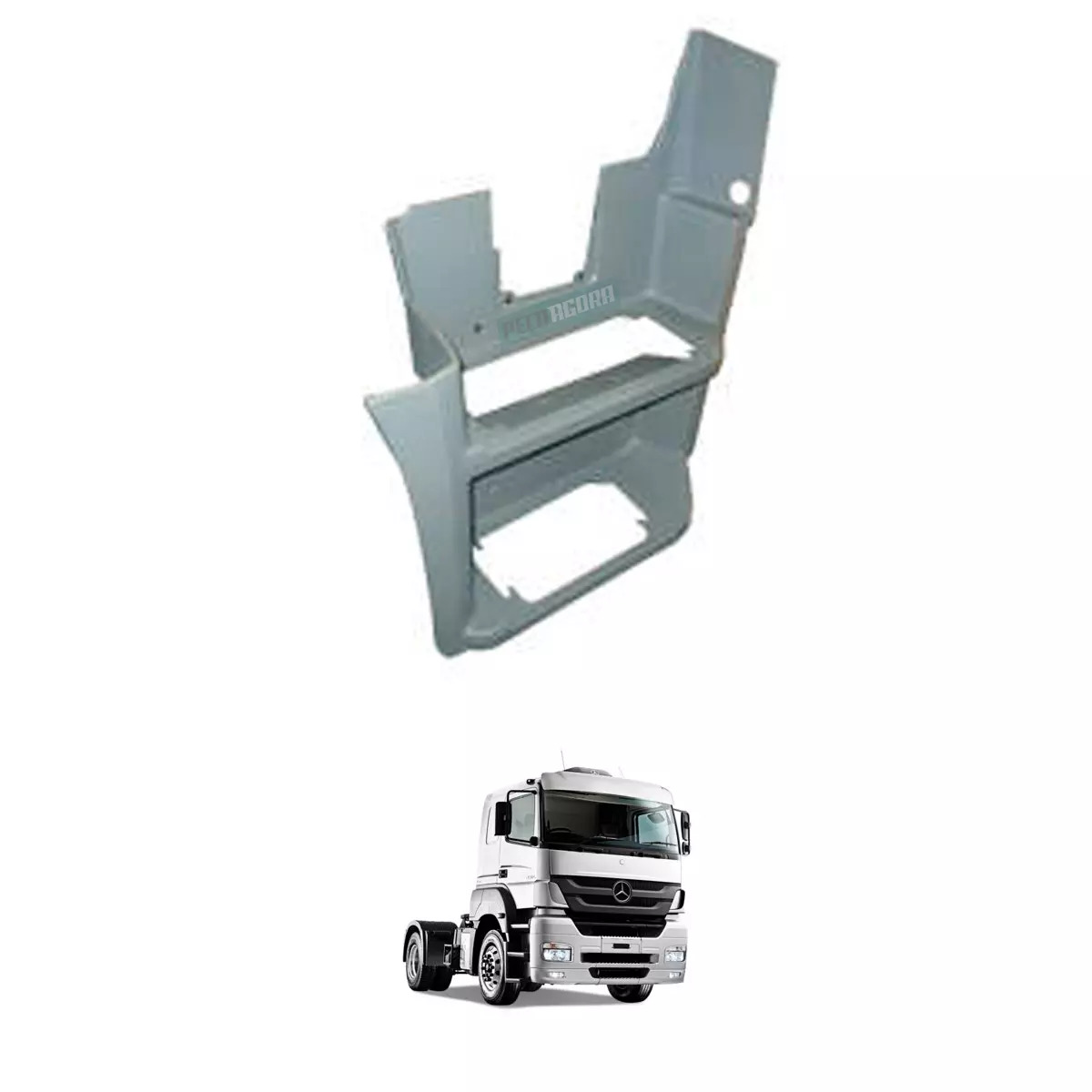 ESTRIBO DIREITO MB AXOR 2035 2040 2044 2535 2540 2640 2644S 3340 3344 4140 4144 