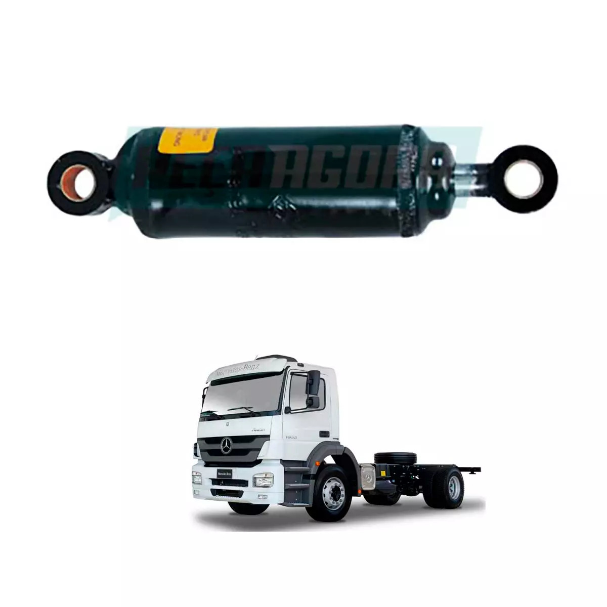 AMORTECEDOR BANCO MOTORISTA MB AXOR 1933 2036 2041 2533 2536 2544 2644 3131 3344