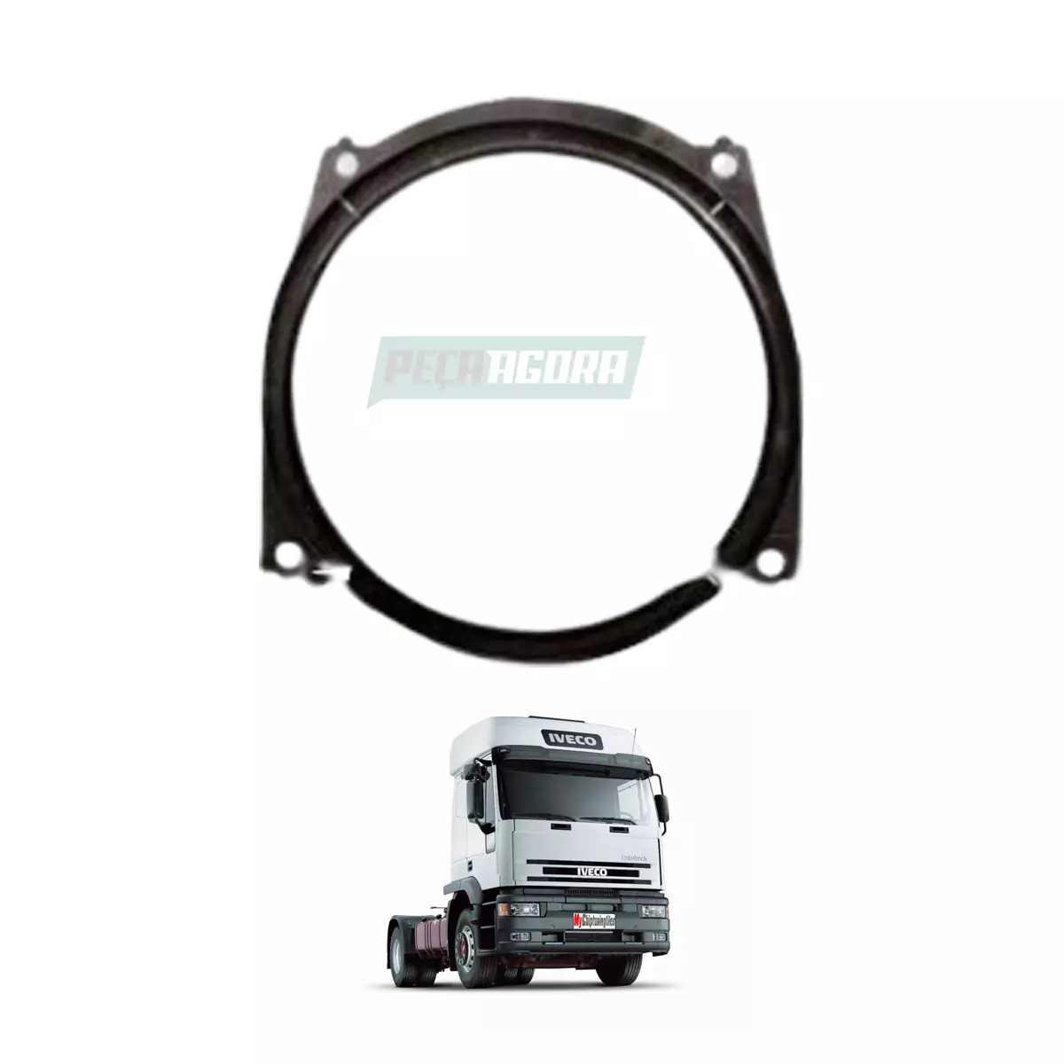 ARO DEFLETOR DO RADIADOR IVECO EUROTECH TODOS  (8165855-150082)