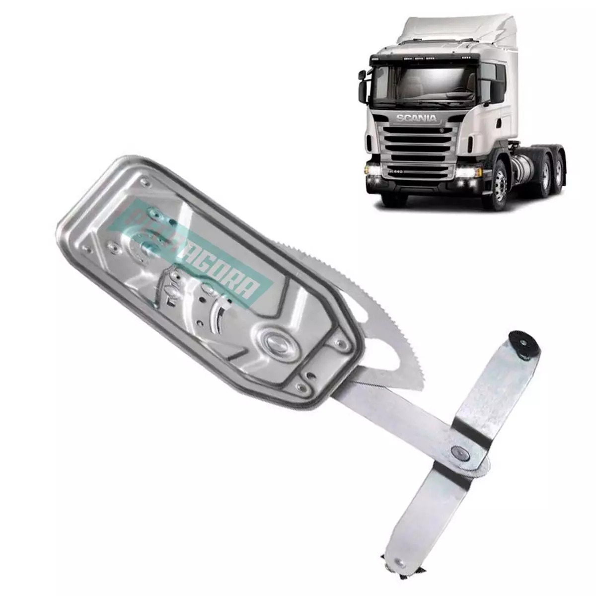 MAQUINA VIDRO ELETRICA ESQ SEM MOTOR BOSCH PARA SCANIA SERIE 4 5 6 T R P G 98 EM