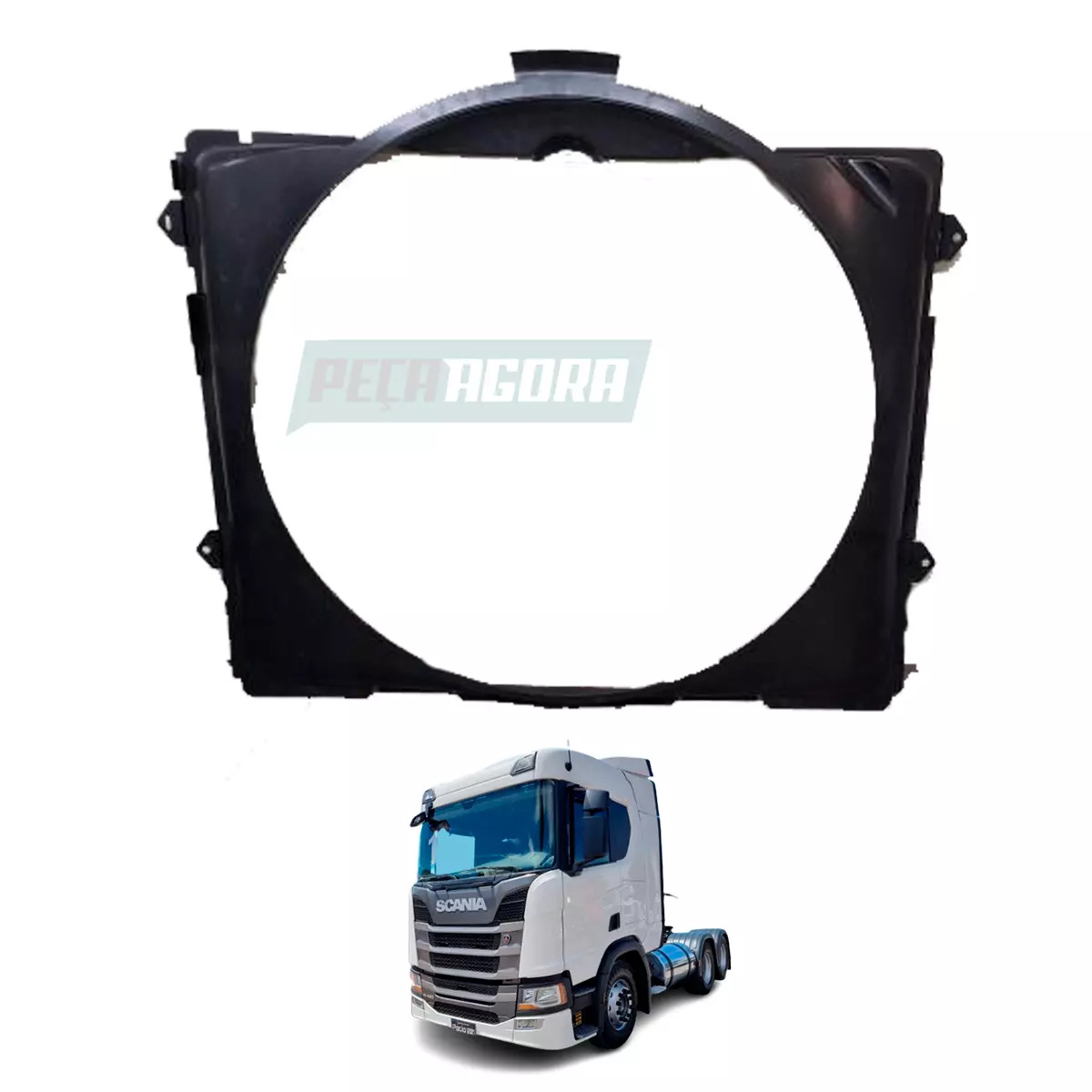 DEFLETOR RADIADOR PARA SCANIA NTG R450 2018... (2324953-150144)