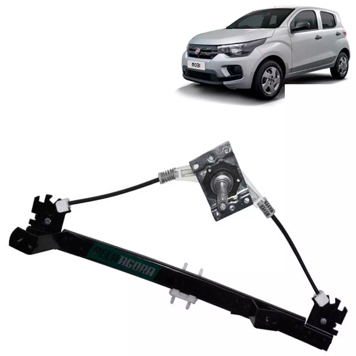 MAQUINA VIDRO MANUAL DIANTEIRA DIR MOBI 2016 EM DIANTE STRADA 2021 CABINE SIMPLE