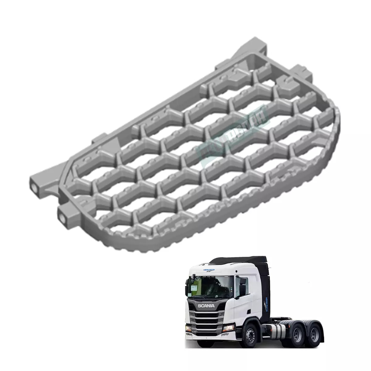 PISANTE ESTRIBO INFERIOR SCANIA NTG SERIE 6 (2595870-CL534)