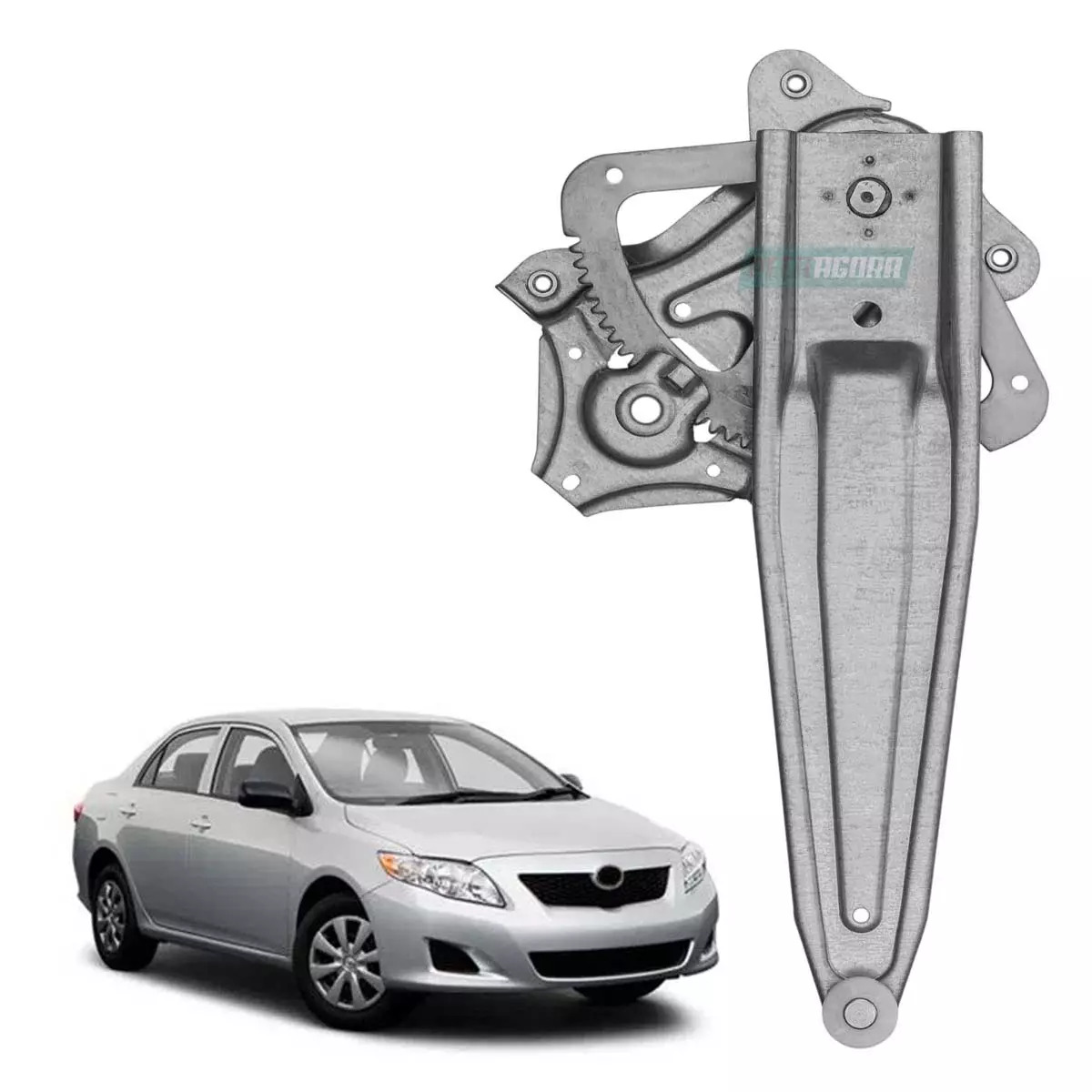 MAQUINA VIDRO ELETRICA 4 PORTAS TRASEIRA DIR SEM MOTOR COROLLA 09 A 14 (69803022