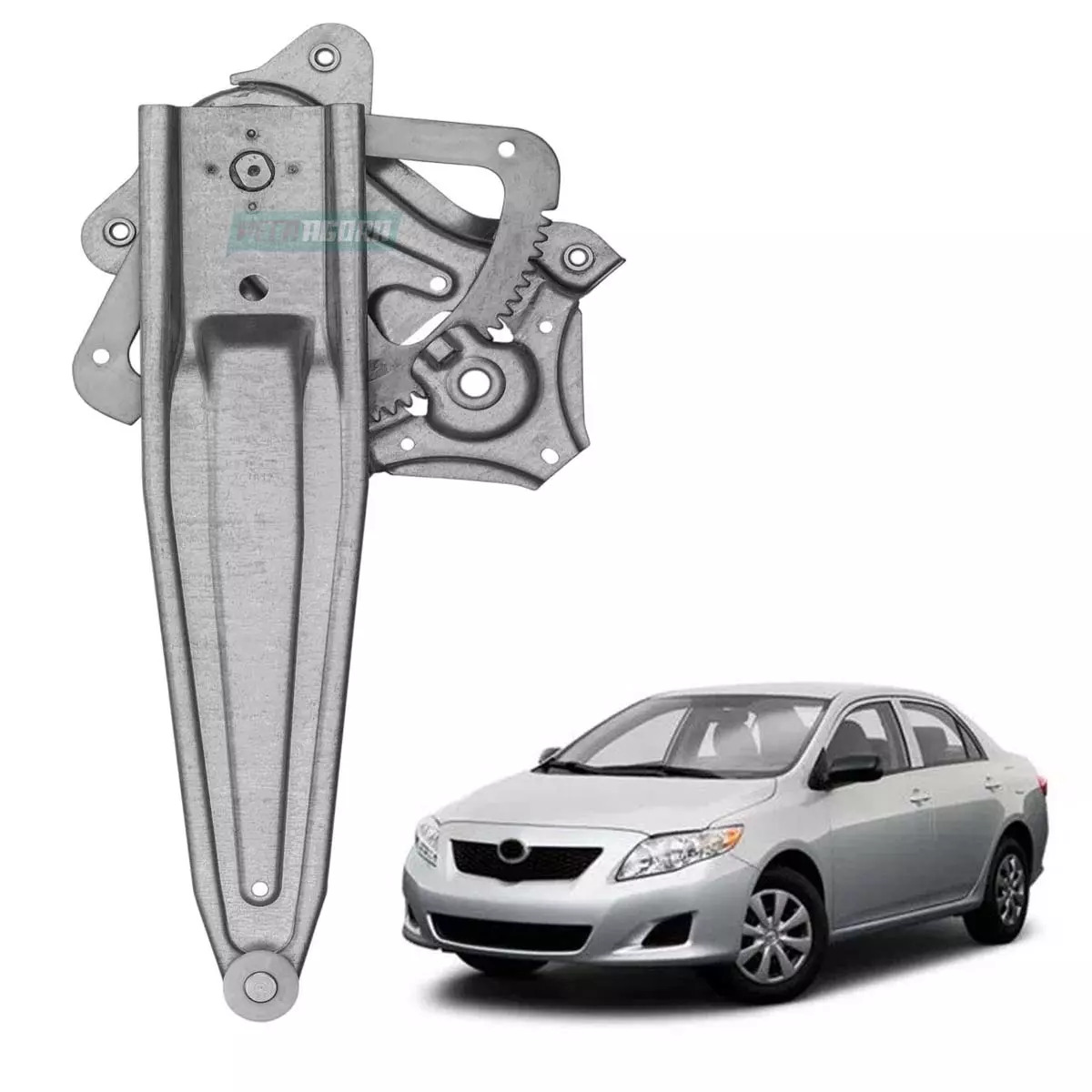 MAQUINA VIDRO ELETRICA 4 PORTAS TRASEIRA ESQ SEM MOTOR COROLLA 09 A 14 (69804022