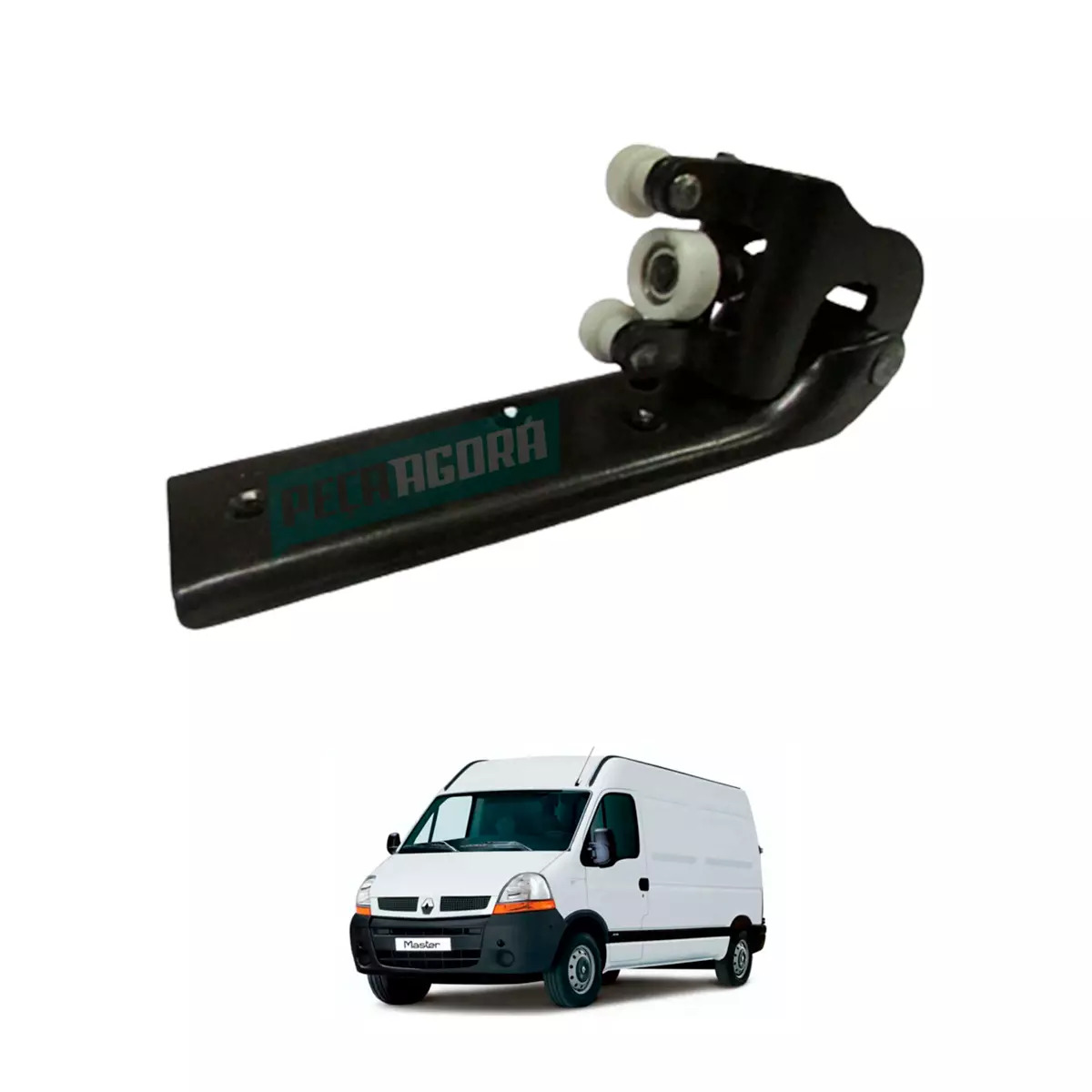 GUIA INTERNO CENTRAL PORTA CORRER RENAULT MASTER 2.5 2002 A 2013 (7700352379.)