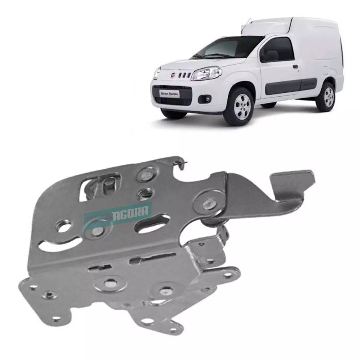 FECHADURA DA PORTA DIANTEIRA ESQ INTERNA ​ELBA 85 A 96 FIORINO 87 A 13 PREMIO 