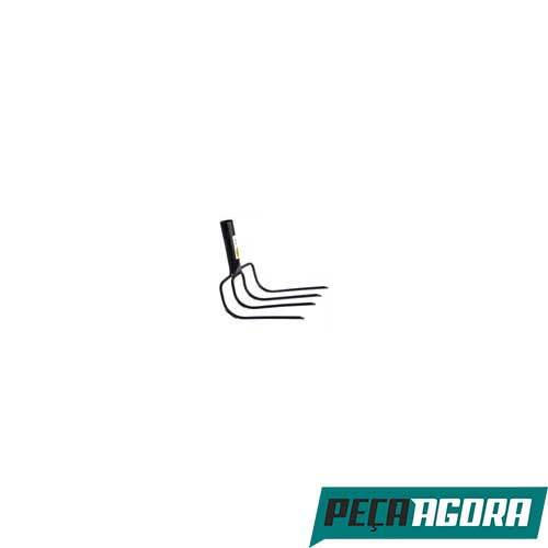 FORCADO TARZA 4 DENTES CURVO SEM CABO (7680CC)