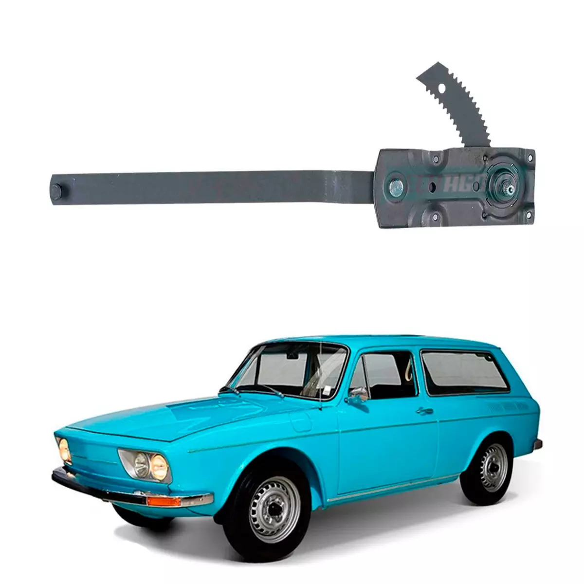 MAQUINA VIDRO MANUAL DIR VARIANT 70 A 77 2 PORTAS (1318375021-R4109D)