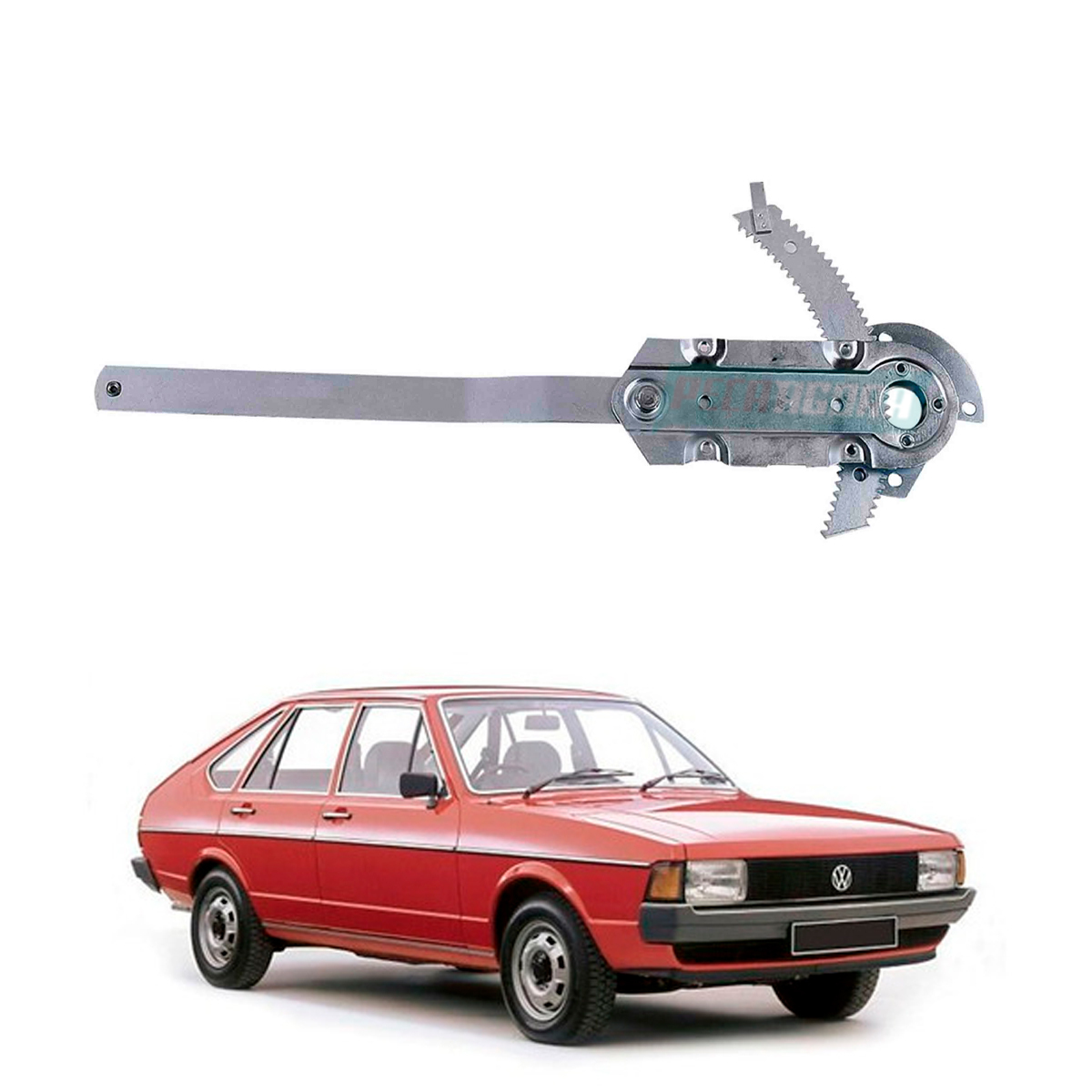 MAQUINA VIDRO ELETRICA DIR SEM MOTOR MABUCHI PASSAT 74 A 81 2 PORTAS (ZBA837400-