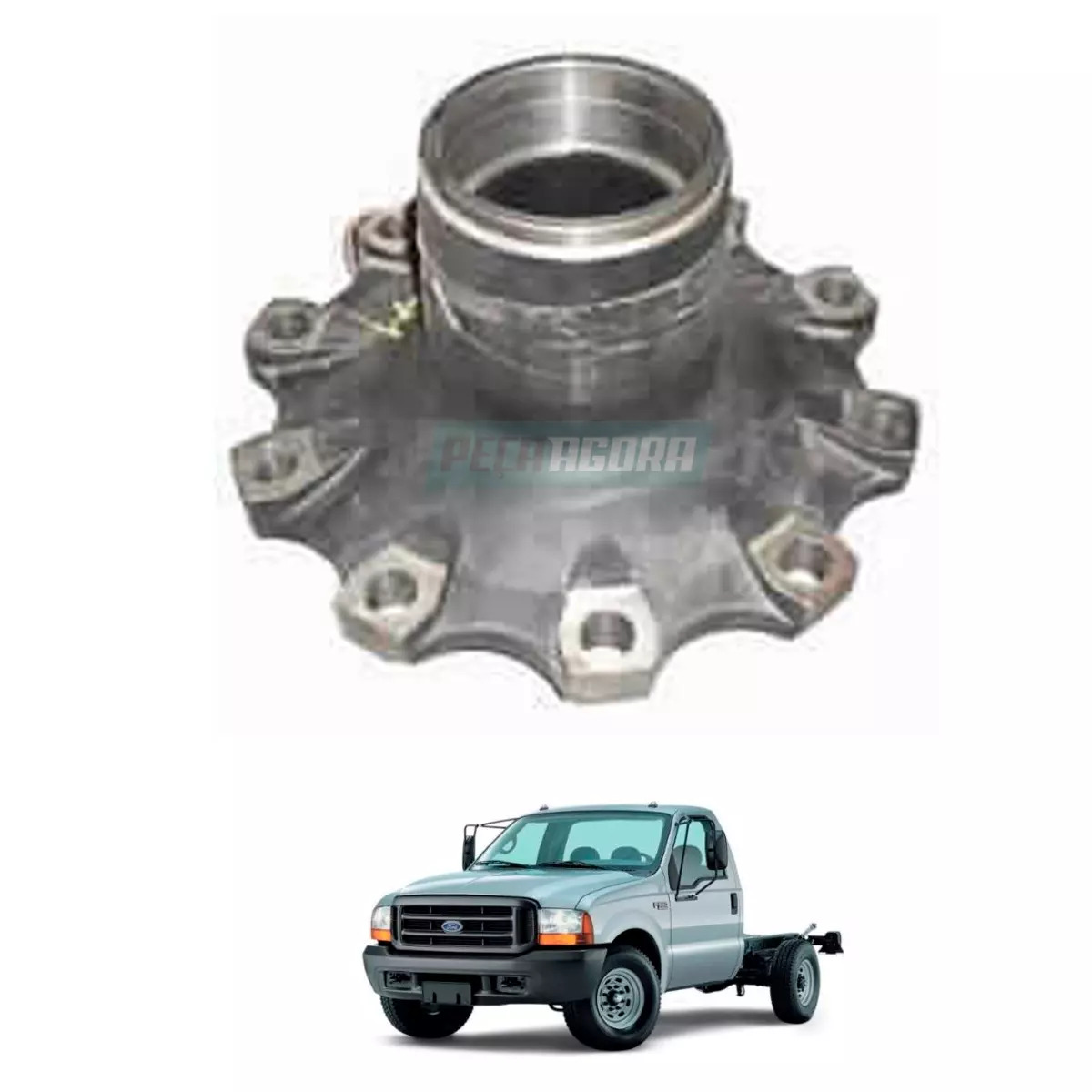 CUBO RODA DIANTEIRO AGRALE MA 15 FORD F350 F4000 (6012008042003)