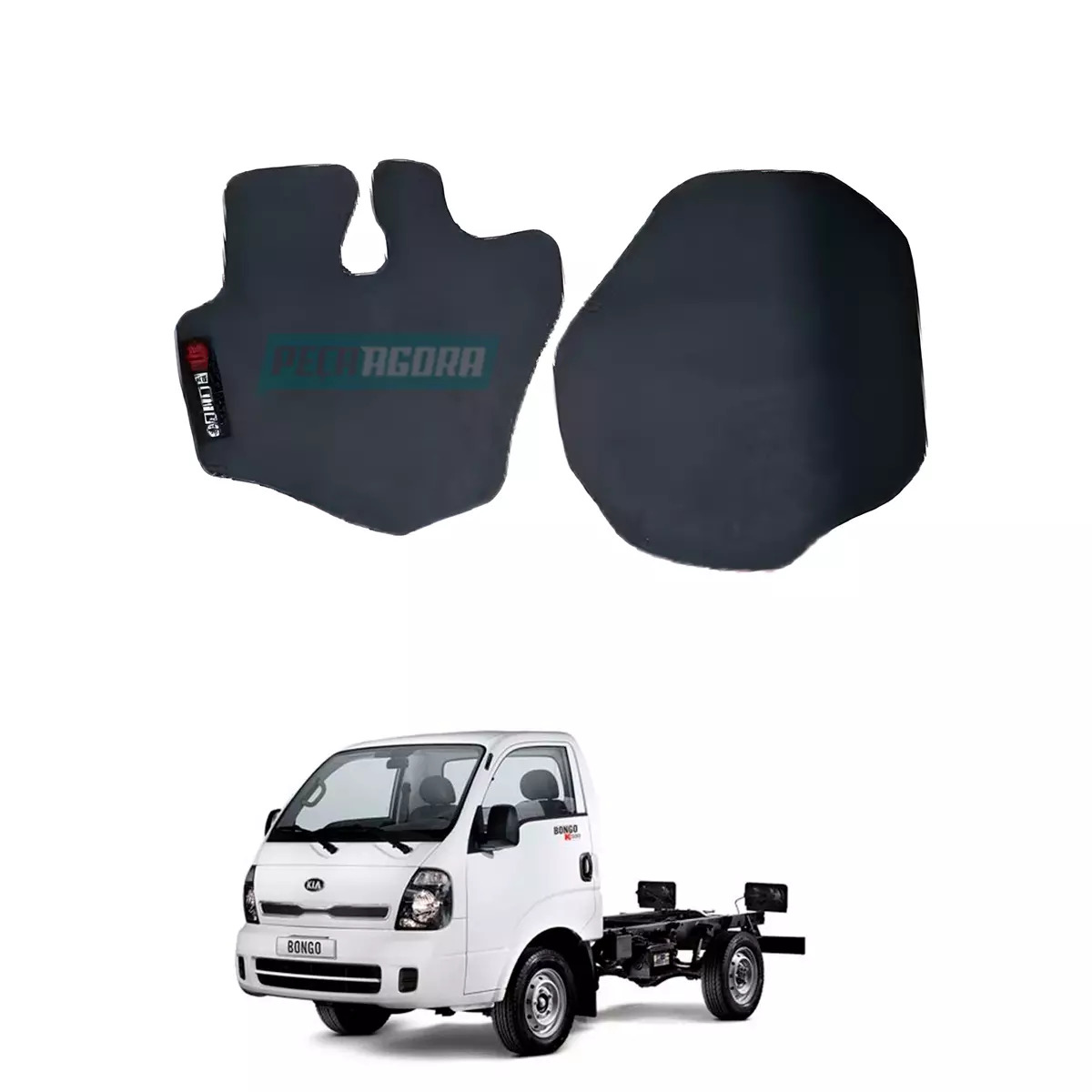 TAPETE KIA BONGO K2500 2013... BORRACHA COM NOME E LOGO (138230)