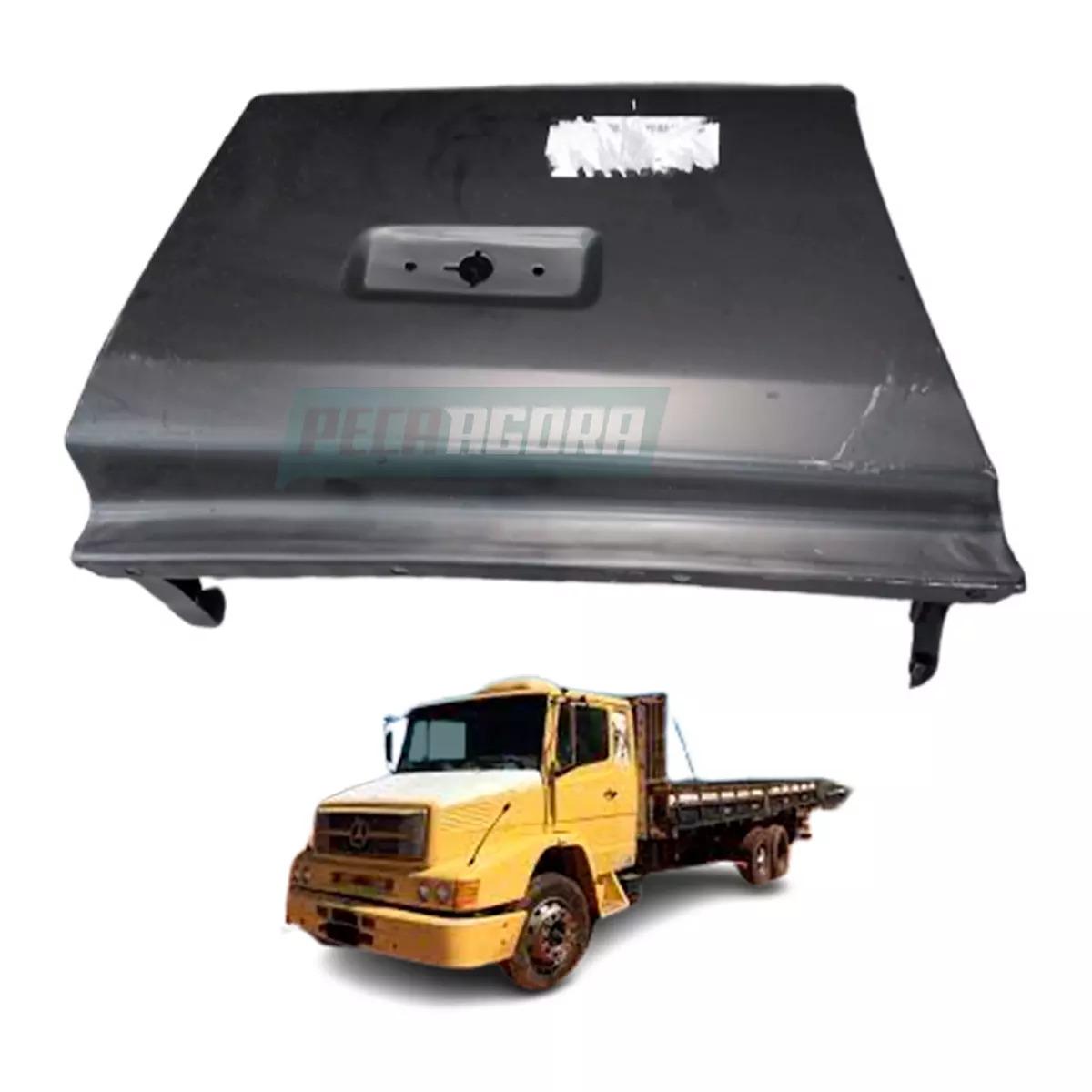 PONTEIRA PARACHOQUE DIREITO MBB 1218 1418 1618 1620 ATE 1999 (3848808807-1001D)