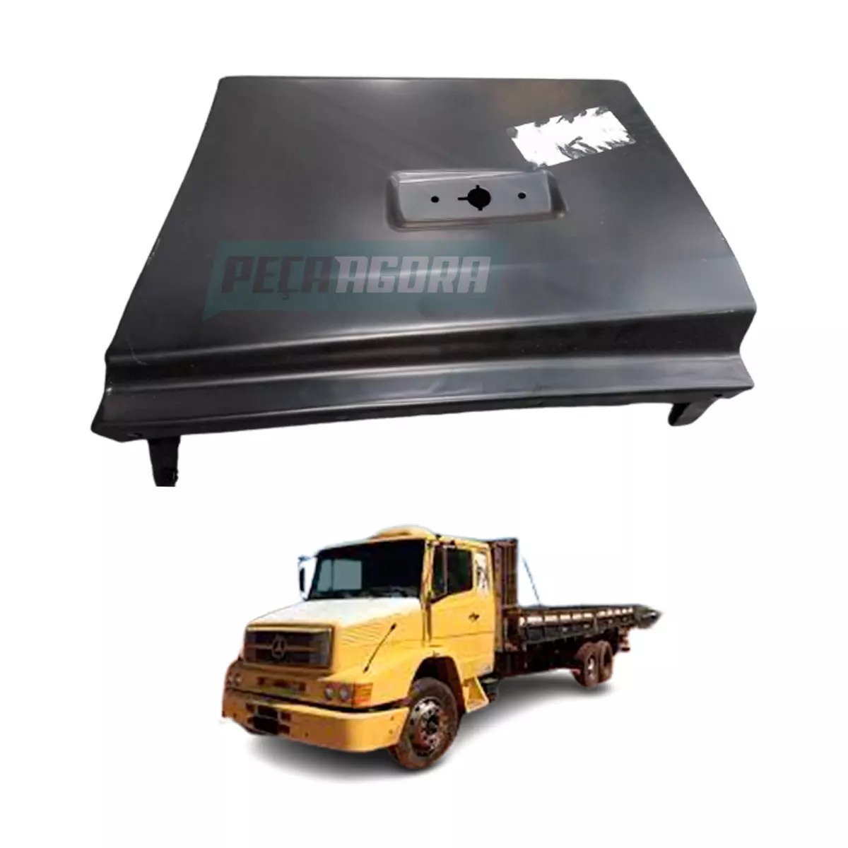 PONTEIRA PARACHOQUE DIANTEIRO ESQUERDO MB 1218 1318 1418 1620 1622 1624 ATE 1999