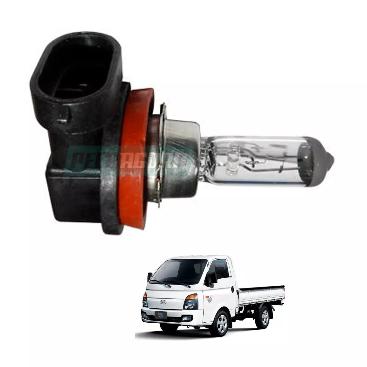 LAMPADA FAROL NEBLINA H8 HYUNDAI HR (GL78H8.)