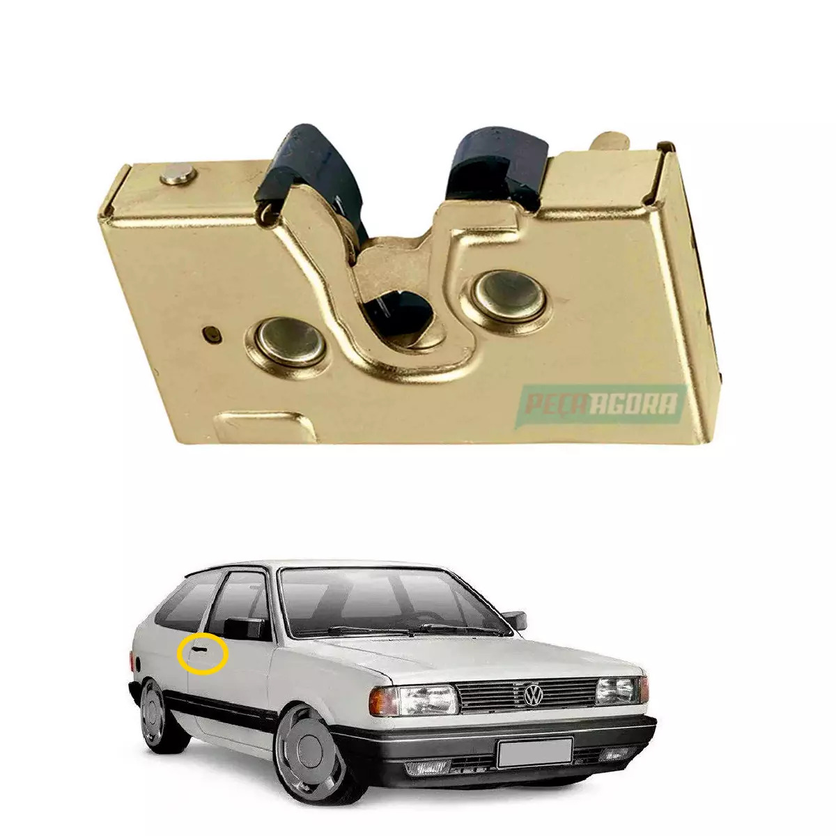 FECHADURA PORTA DIANTEIRA DIR GOL PARATI 88 A 94 SANTANA 84 A 90 (3058370163-F44