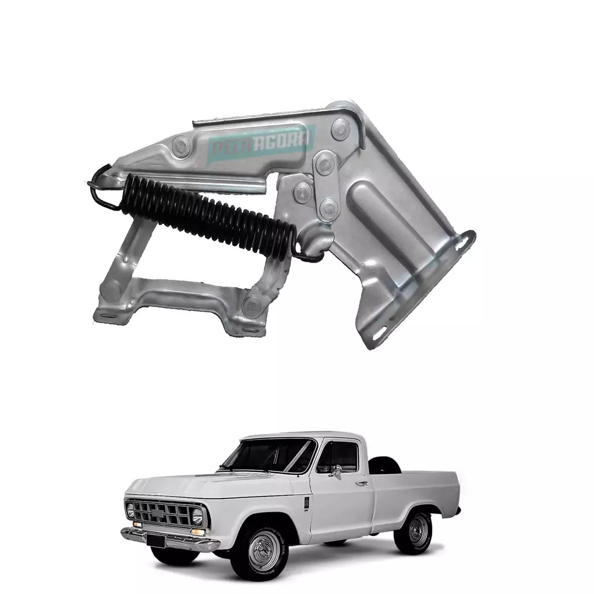 DOBRADICA CAPO DIANTEIRO ESQ GM A10 C10 D10 ATE 94 (7362031-D3383E)