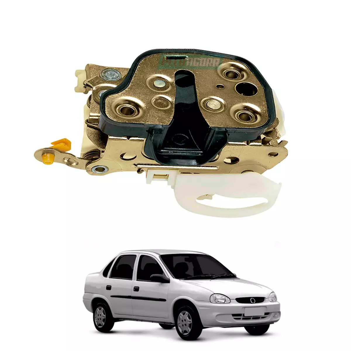 FECHADURA PORTA DIANTEIRA DIR GM CORSA  SEDAN 94 A 02 CLASSIC 02 A 10 (90452382-