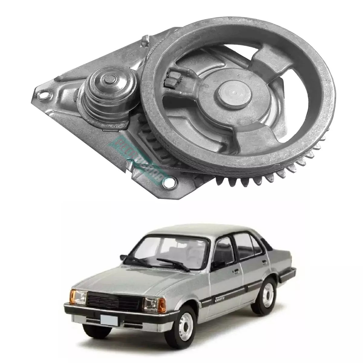 MAQUINA VIDRO MANUAL DIANTEIRA ESQ GM CHEVETTE 83 A 86 4 PORTAS (94633631-R3112E