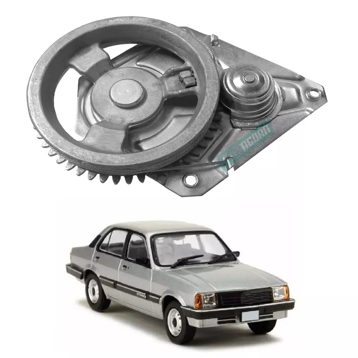MAQUINA VIDRO MANUAL DIANTEIRA DIR GM CHEVETTE 83 A 86 4 PORTAS (94633632-R3112D