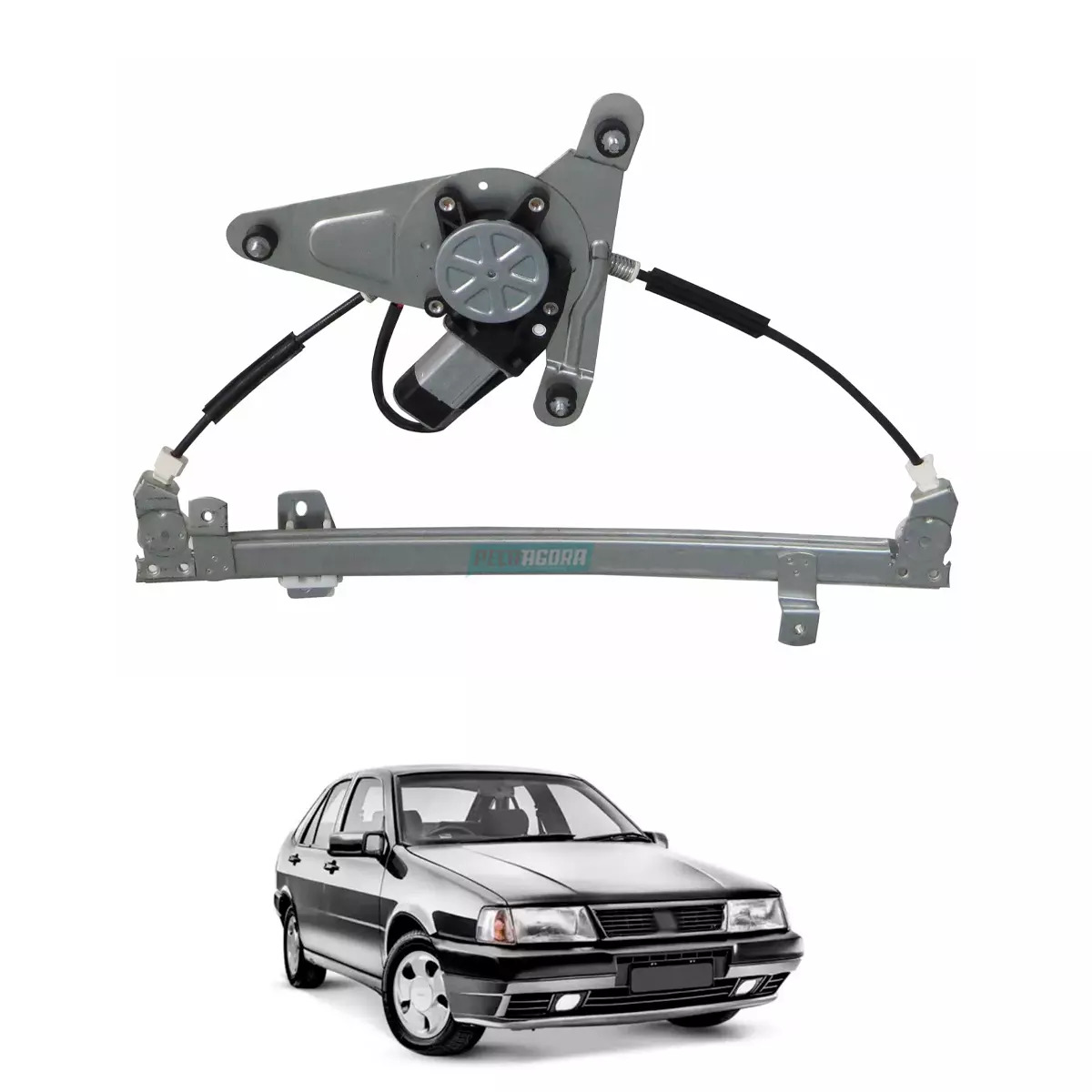 MAQUINA VIDRO ELETRICA DIANTEIRA DIR COM MOTOR MABUCHI TEMPRA 92 A 99 (50004955-